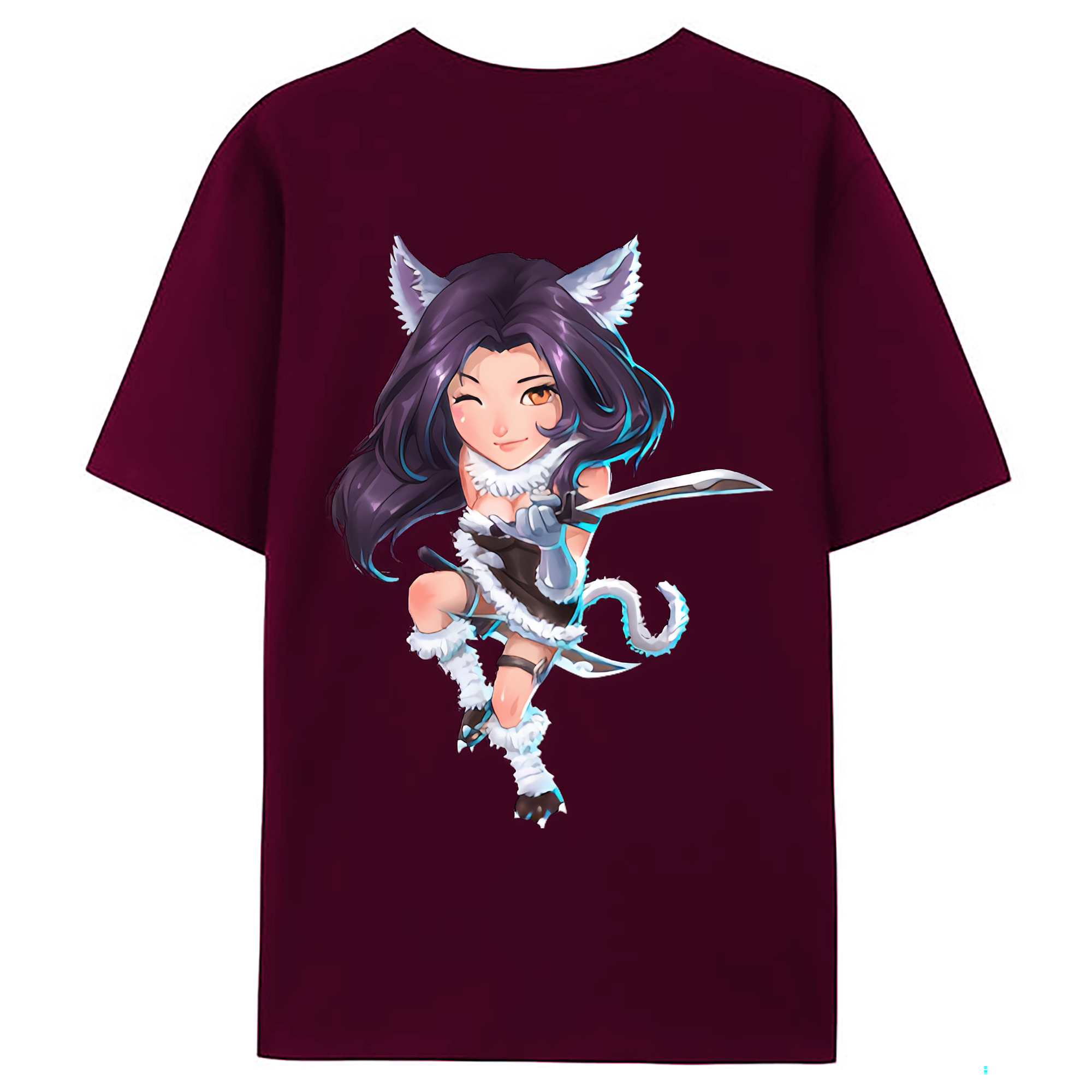 （画像用） リーグ・オブ・レジェンド League of Legends LOL レディース半袖Tシャツ(バックプリント)